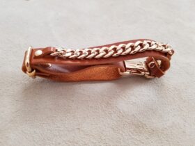 گردنی قفلی قابل تنظیم زنجیردار