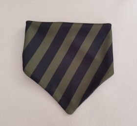 دستمال گردن طرح راه راه سبز