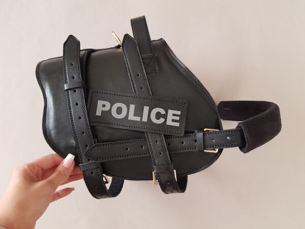 قلاده کتفی پلیس چرم طبیعی - Image 11