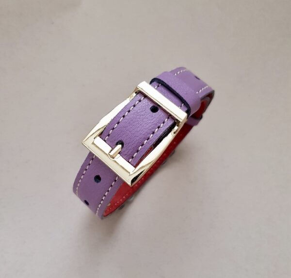 پلاک متصل استخون با گردنی چرم طبیعی دوخت دار (2cm) - Image 10