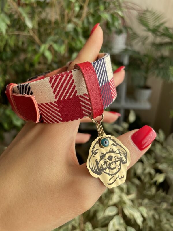 گردنی پارچه ای طرح دار - Image 2