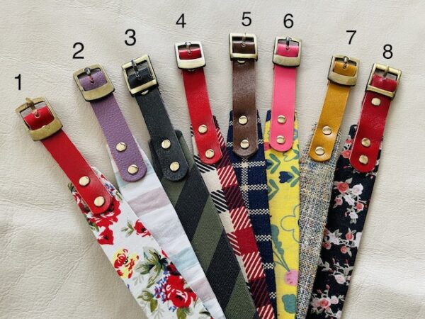 گردنی پارچه ای طرح دار
