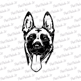 طرح سگ کد 104